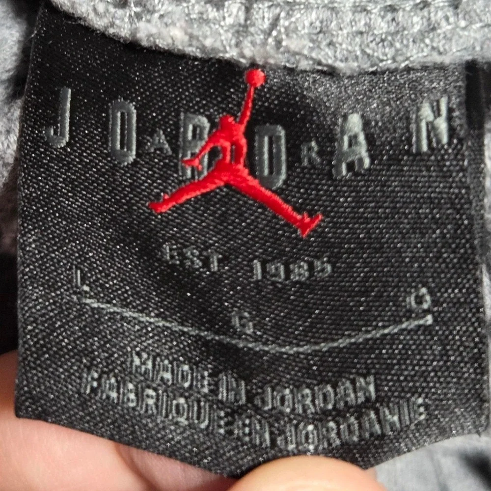Jordan Brooklyn Fleece Shorts Mens Large Grey DQ7470-091 Jumpman Sweat Shorts